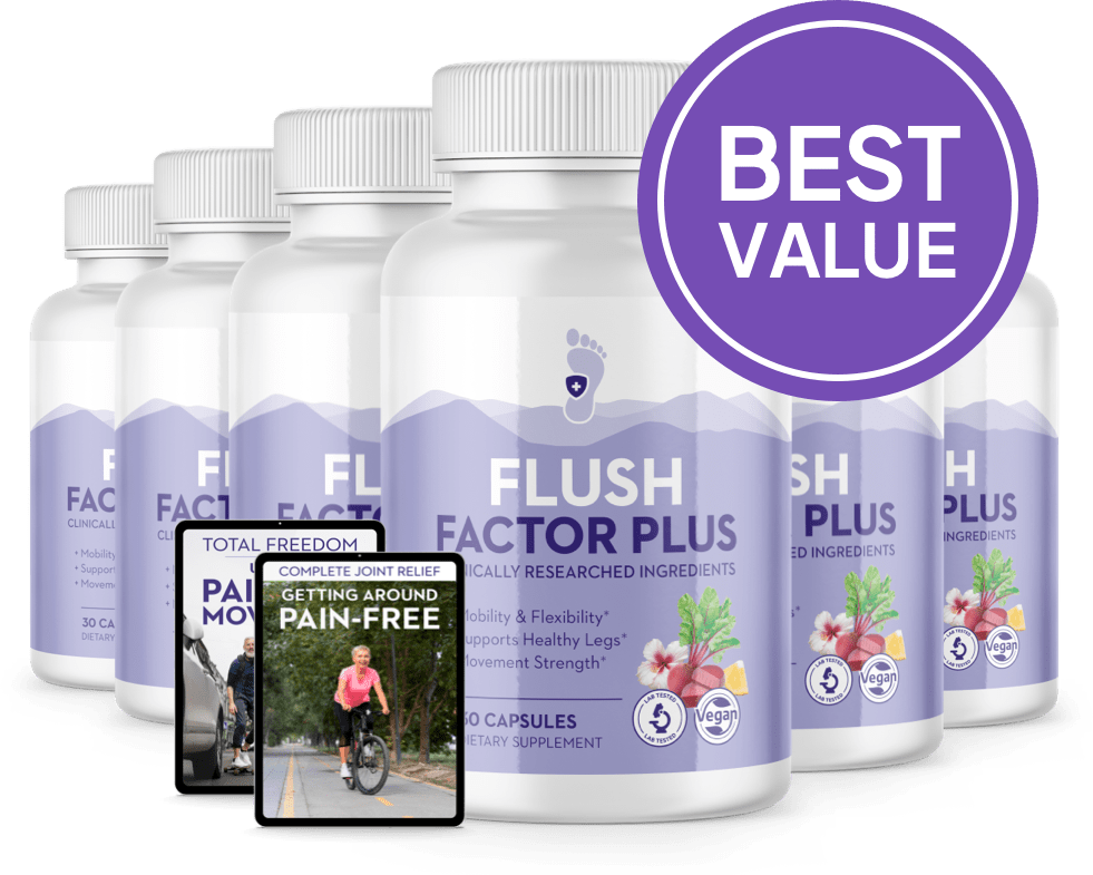 flush factor plus 6 bottles